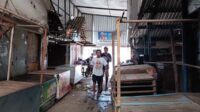 Salah titik yang mengalami kerusakan dan bocor di Pasar Pakis, menjadi skala prioritas untuk direnovasi. (ist) - Pemkab Malang Bakal Renovasi 10 Pasar Tradisional Prioritas