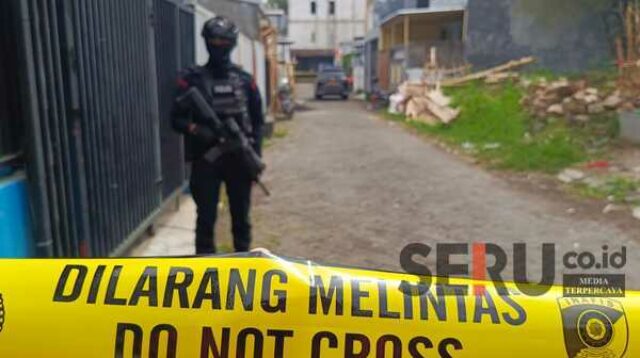 Tiga Orang Terduga Teroris Diamankan Tim Densus 88 di Kota Batu