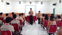 Kasdim dan Pasiter 0833/Kota Malang Ikuti Upacara Hari Pramuka Secara Virtual