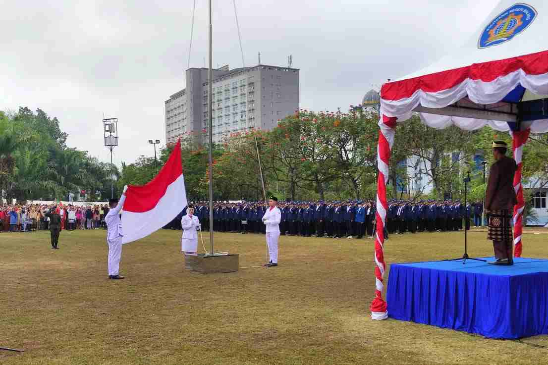 Peringati HUT ke-79 Kemerdekaan RI, Polinema Sampaikan Amanat Mendikbudristek dan Capaiannya