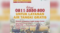 Warga daerah terdampak bisa menghubungi Call Center Tangki Gratis. (ist) - Perumda Tugu Tirta Tapping Pipa Pulungdowo, Daerah Terdampak Bisa Hubungi Tangki Gratis