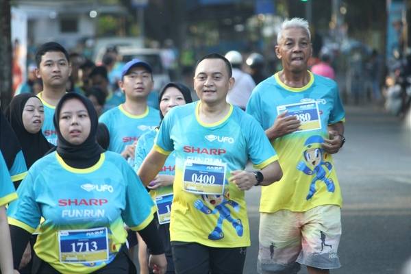 Dandim 0833/Kota Malang Ikut Ufo Fun Run Malang 5K 2024