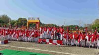 Sambut HUT ke-79 RI, Wabup Ngawi Adu Puisi dengan Kepsek SMAN 1 Ngrambe