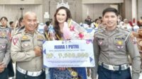 Aprilly Natania Tanojo Sabet Gelar Juara 1 Duta Mahameru Lantas Putri Polda Jatim 2024