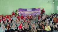 Babinsa Koramil Lowokwaru dampingi Germas di Kelurahan Tunjungsekar. (ist) - Babinsa Koramil Lowokwaru Dampingi Germas di Kelurahan Tunjungsekar