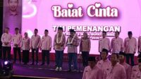 Baiat Cinta, gelaran acara peresmian tim pemenangan Fawait-Djoko. (Seru.co.id/amb) - Fawait-Djoko Tunjuk Mantan Komisioner KPU Jatim Jadi Ketua Tim Pemenangan untuk Pilkada Jember