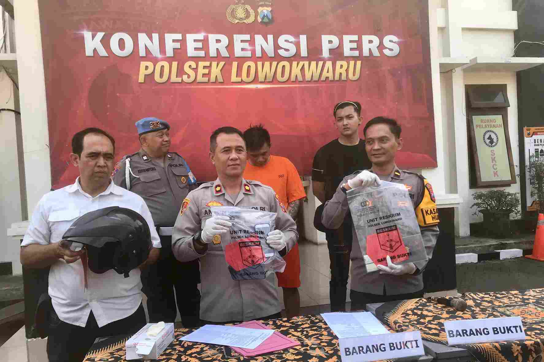 Reskrim Polsek Lowokwaru Ungkap Kasus Penipuan Kendaraan Bermotor Modus Kencan Lewat Tinder