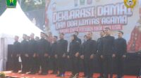 Bea Cukai Malang sosialisasi Gempur Rokok Ilegal melalui kegiatan Deklarasi Damai dan Doa Lintas Agama. (ist) - Bea Cukai Malang Masif Gencarkan Gempur Rokok Ilegal