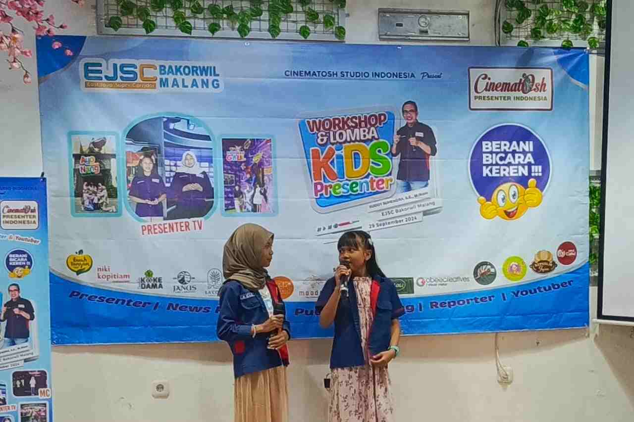 Cinematosh Kids Presenter Gelar Workshop Berani Bicara Di Depan Kamera #3