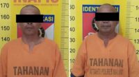 Foto pelaku pencurian dan penadah Curanmor di Kepanjen. (ist) - Pencuri dan Penadah Hasil Curanmor Diringkus Polisi di Kepanjen