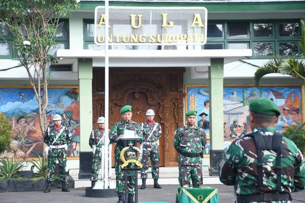 Pesan Danrem 083/Bdj dalam Upacara Bendera Awal September 2024