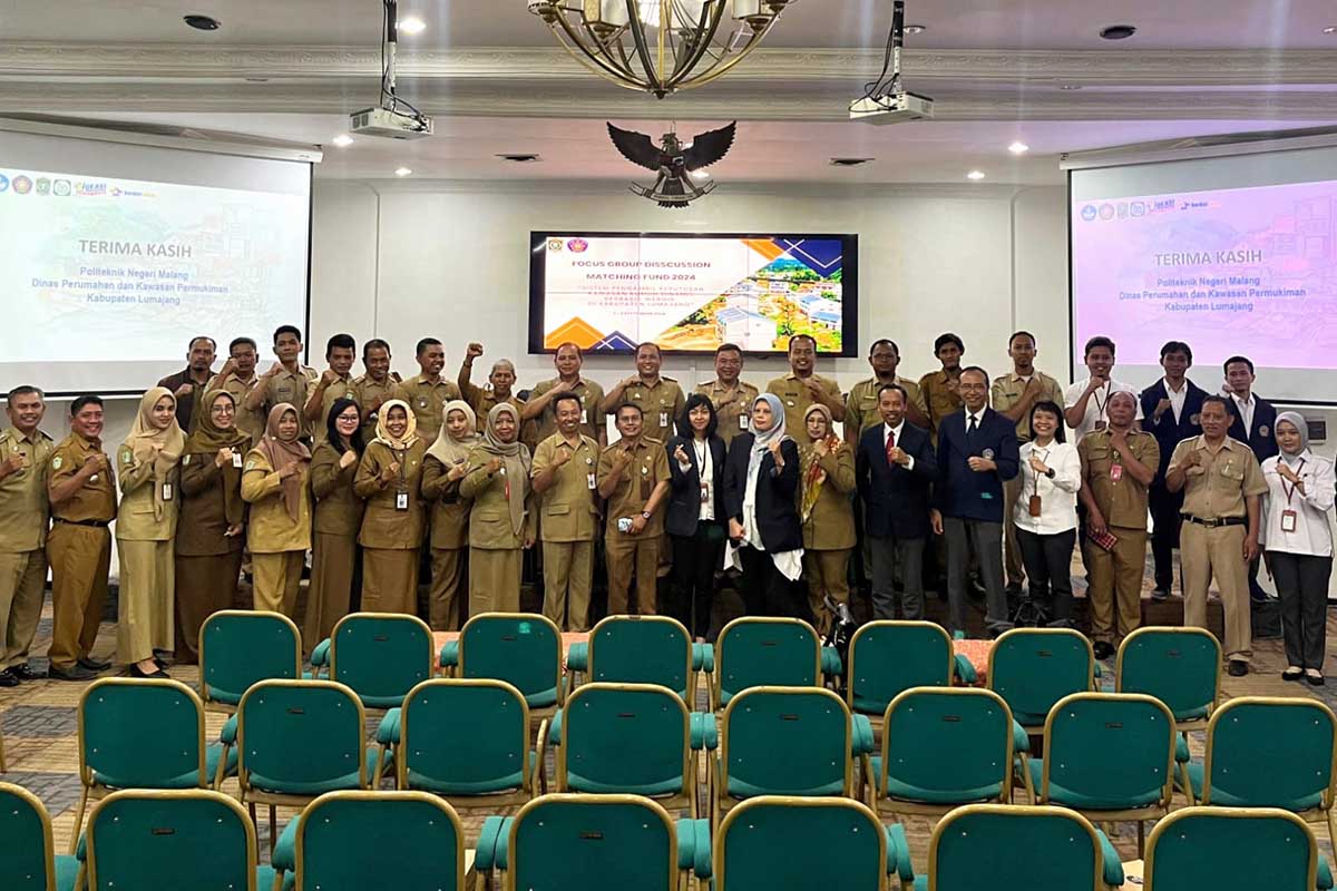 Jajaran Pemkab Lumajang bersama Polinema siap bekerja sama melaksanakan penelitian dan pengabdian masyarakat. (ist) - Pemkab Lumajang Gandeng Polinema, Kembangkan Sistem Pengambil Keputusan Kawasan Kumuh Dinamis Berbasis WebGIS
