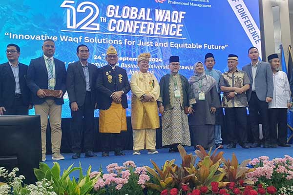Jajaran sivitas Universitas Brawijaya, Waqf Action Council dan pemateri Global Waqaf Conference. (ist) - UB Tuan Rumah Global Waqaf Conference, Edukasi Manajemen Wakaf
