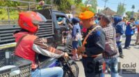 Kolaborasi KAI dan Satlantas Jember Sosialisasi Taat Lalu Lintas di Perlintasan Sebidang