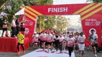 Kampanye Hidup Sehat, Dandim 0833/Kota Malang Ikuti AIA Vitality Fun Run