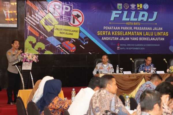 Perkuat Koordinasi Penataan Keselamatan Berlalulintas Kota Batu Melalui FLLAJ