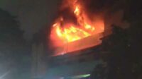 Kebakaran di pasar Comboran, Kota Malang. (ist) - Pasar Comboran Kota Malang Terbakar