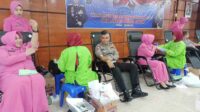 Peringati HUT ke-69 Lalu Lintas, Ditlantas Polda Jatim Gelar Bakti Kesehatan