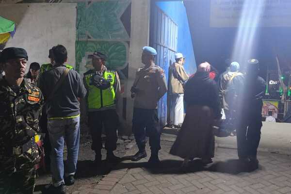 Personel Gabungan Amankan Acara Peringatan Maulid Nabi dan Doa Bersama Kota Batu