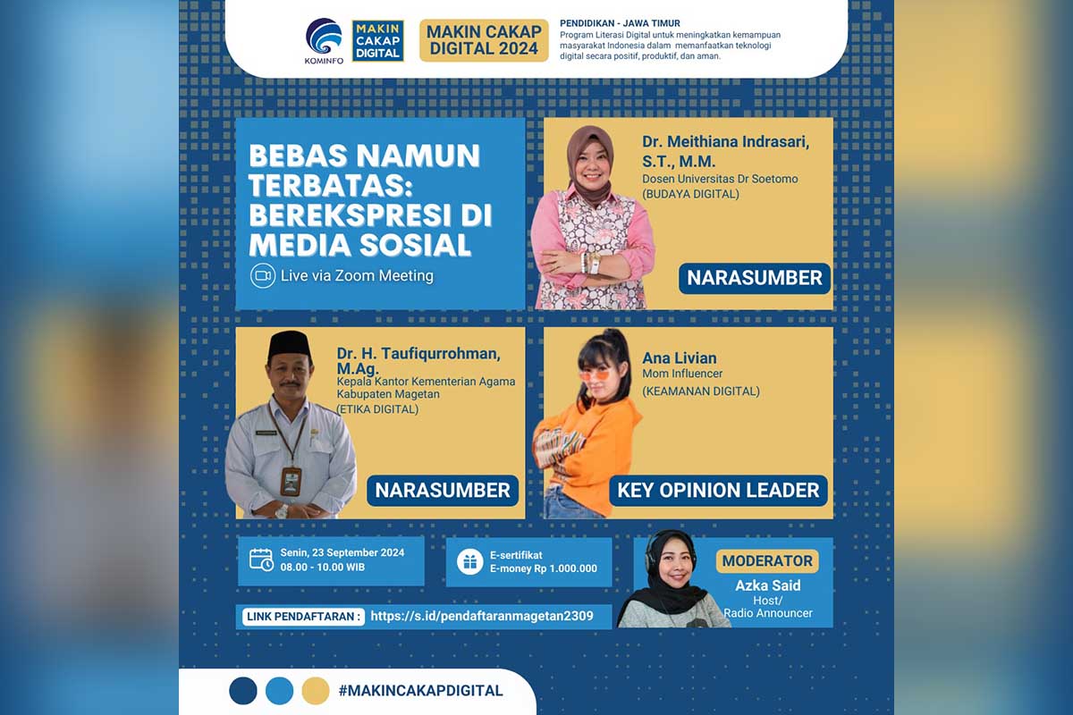 Kemkominfo ajarkan berekpresi di media sosial dengan bebas namun terbatas. (ist) - Kemkominfo Ajarkan Berekpresi di Media Sosial dengan Bebas Namun Terbatas