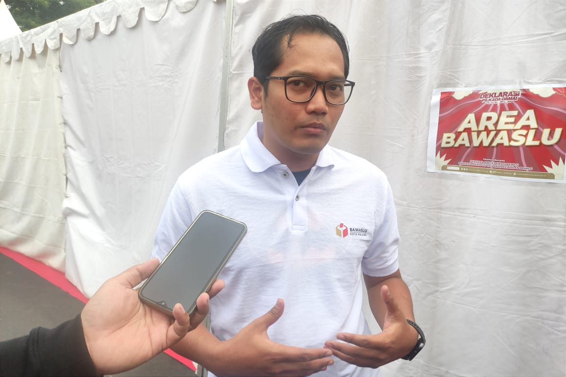 Deklarasi Pilkada Damai, Bawaslu Ajak Masyarakat Kota Malang Turut Mengawasi