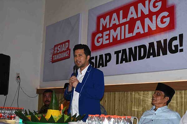 Ketua DPD Partai Demokrat, Emil Elestianto Dardak. (ist) - Emil Dardak Sebut Rumah Pemenangan Rakyat Menjadi Semangat GUS Untuk Menang