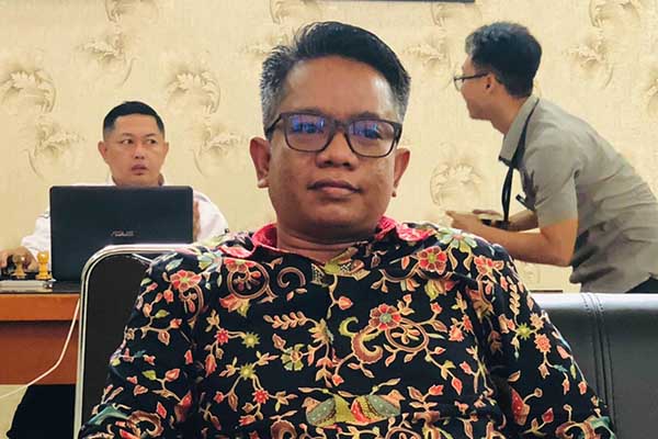 Komisioner KPU Kabupaten Malang, Marhaendra Pramudya Mahardika. (Seru.co.id/wul) - KPU Kabupaten Malang Beberkan Hasil Pemeriksaan Kesehatan SaLaf dan GUS pada 13 September 2024