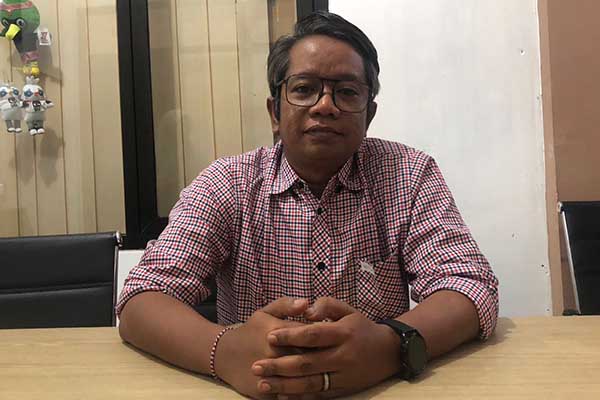 Komisioner KPU Kabupaten Malang, Marhaendra Pramudya Mahardika. (Seru.co.id/wul) - Sanusi Sudah mendapatkan Cuti Jabatan dari Pj Gubernur Jatim