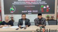 KPU Kota Malang Tetapkan Tiga Paslon Memenuhi Syarat dalam Pilkada 2024