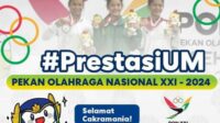 Membanggakan! Lima Mahasiswa UM Sabet Medali di PON XXI Aceh-Sumatera Utara 2024