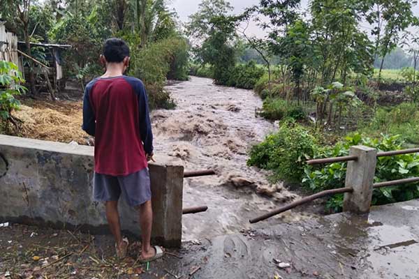 Lokasi korban dilaporkan hilang. (ist) - Seorang Lansia di Kepanjen Hilang Terseret Air Sungai Saat Mencari Kayu