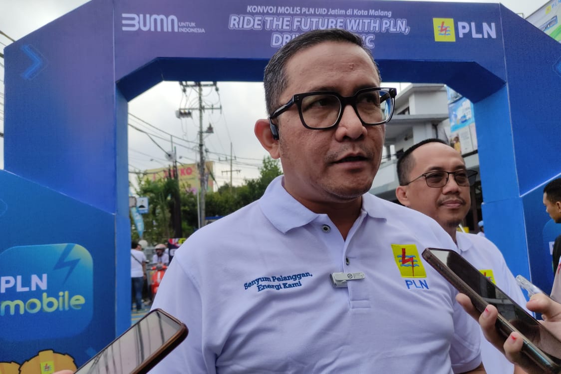 PLN IUD Jatim Konvoi Bersama Ratusan Molis di Kota Malang, Kampanye Hemat Energi dan Hapelnas