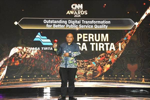 PJT I Raih Penghargaan Outstanding Digital Transformation for Better Public Service Quality