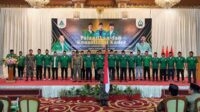 Pelantikan Pengurus PC GP Ansor Kota Malang masa khidmat 2024-2028. (rhd) - Usai Dilantik, Pengurus GP Ansor Kota Malang Pilih Netral dalam Pilkada 2024