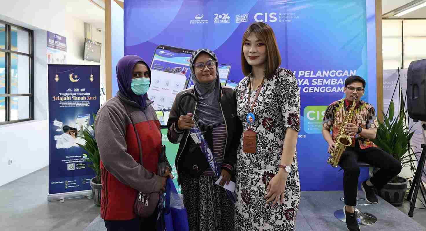 Permudah Layanan Pelanggan, PDAM Surya Sembada Optimalkan Aplikasi CIS