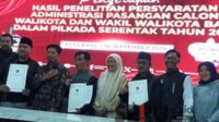 Hasil Penelitian Persyaratan Administrasi, Semua Bapaslon Pilkada Batu Dinyatakan Lengkap dan Benar