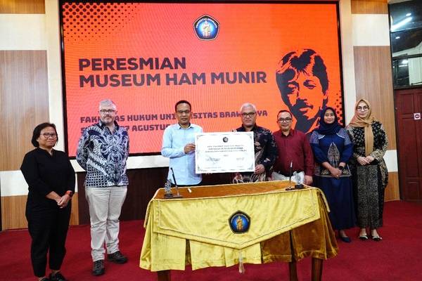 Fakultas Hukum Resmikan Museum HAM Munir di Gedung B FH UB