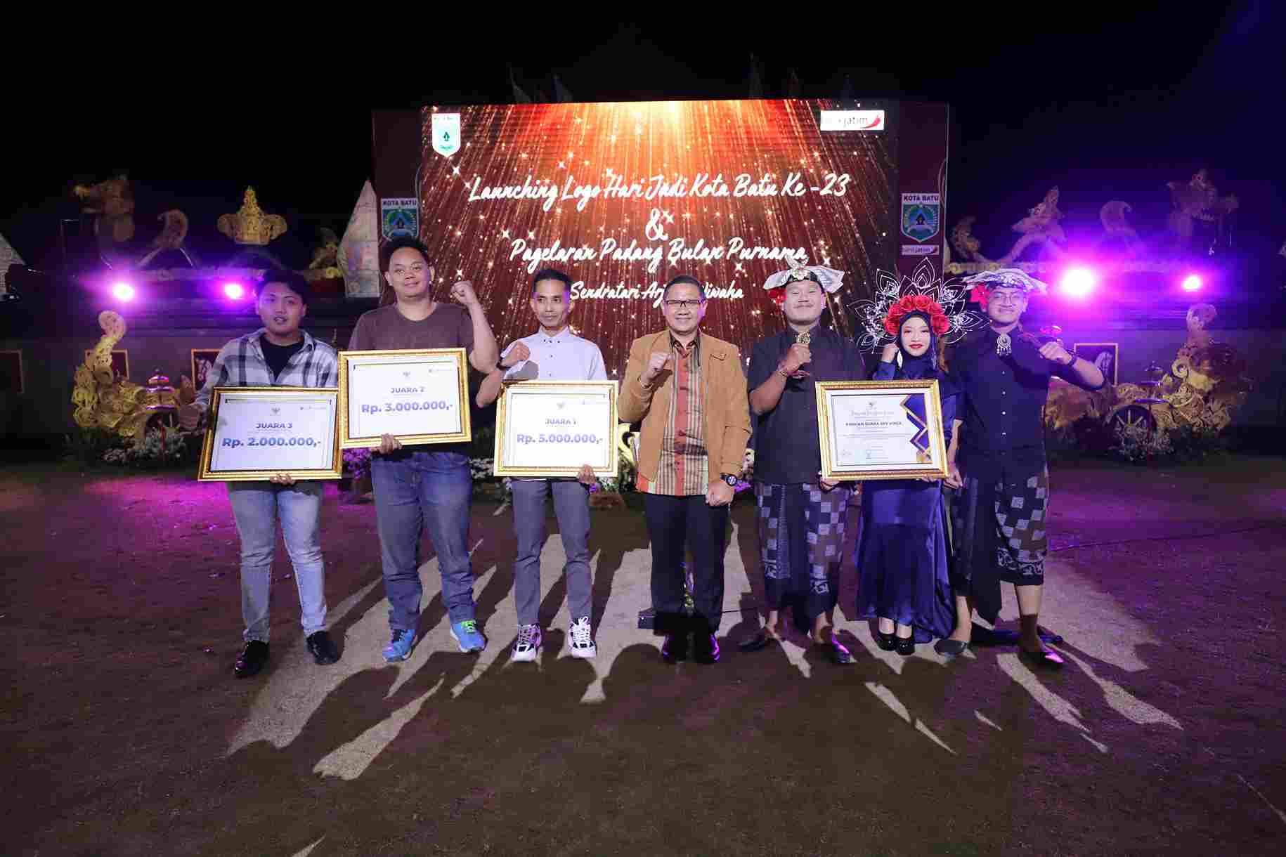 Launching Logo dan Tema Hari Jadi ke-23 Kota Batu Lewat Pagelaran Padang Bulan Purnama
