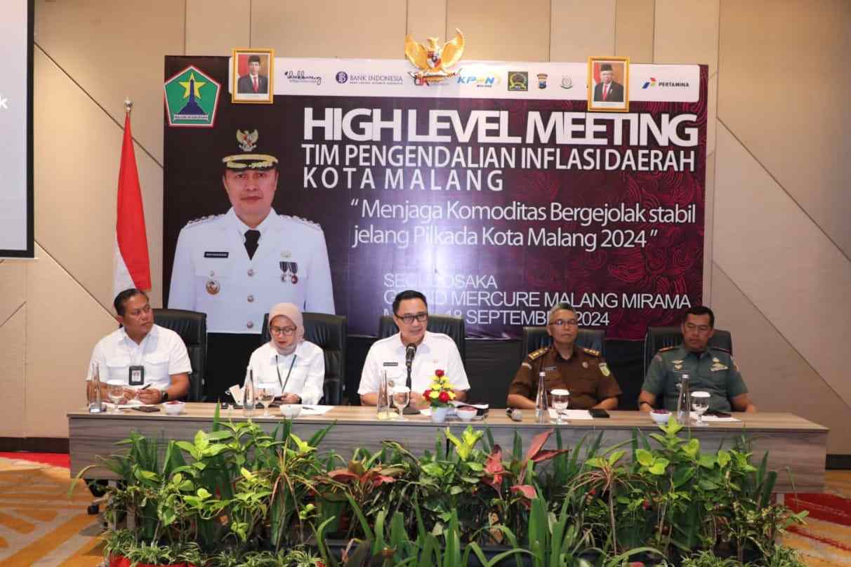 Pilkada Serentak Dapat Pengaruhi Inflasi, Pj Wali Kota Malang Minta Fokus Pengendalian