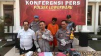 Polsek Lowokwaru berhasil mengungkap kasus pencurian router yang merugikan PT. Telkom Akses. (afi) - Polsek Lowokwaru Berhasil Ungkap Penipuan Router Wi-Fi Mantan Karyawan Indihome