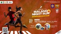Poster Malang Night Run (MNR) 2024. (ist) - Akan Ada Kejutan Besar di Malang Night Run (MNR) 2024 bagi Seluruh Peserta
