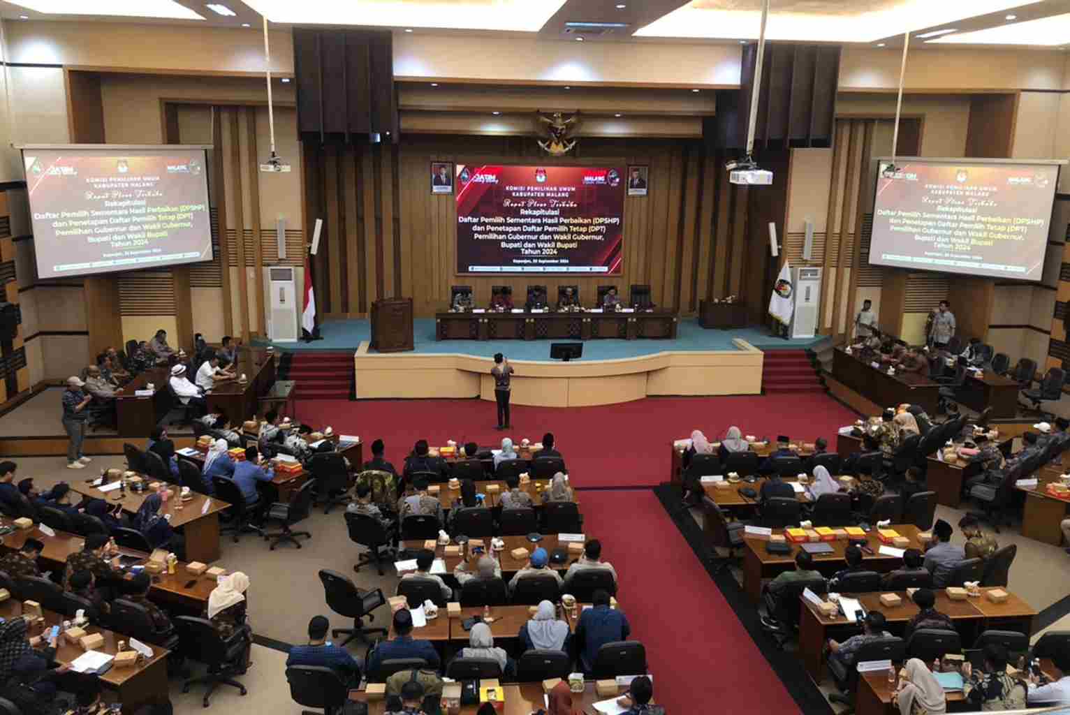 KPU Kabupaten Malang Tetapkan 2.060.576 Jiwa Sebagai DPT Pilkada 2024