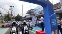 PLN IUD Jatim Konvoi Bersama Ratusan Molis di Kota Malang, Kampanye Hemat Energi dan Hapelnas
