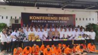 Ops Tumpas Semeru 2024, Polresta Malang Kota Amankan Puluhan Kilogram Ganja