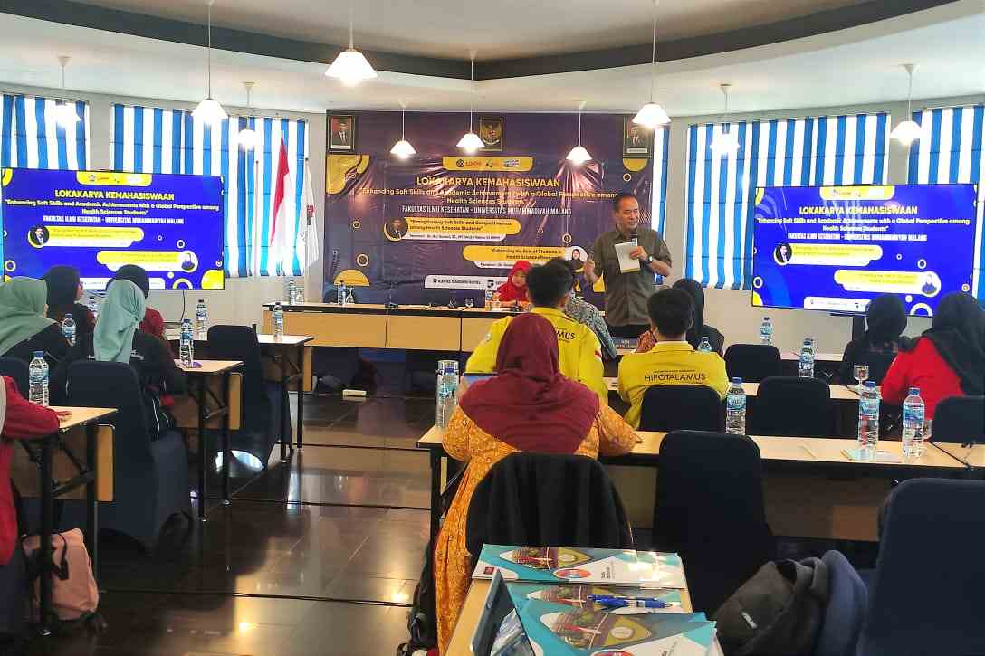 Lokakarya Kemahasiswaan Fikes UMM, Tingkatkan Soft Skill dan Prestasi Akademik Mahasiswa