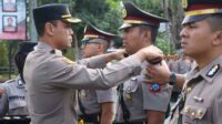 Pejabat Utama dan Sejumlah Kapolsek Polres Malang Lakukan Serah Terima Jabatan