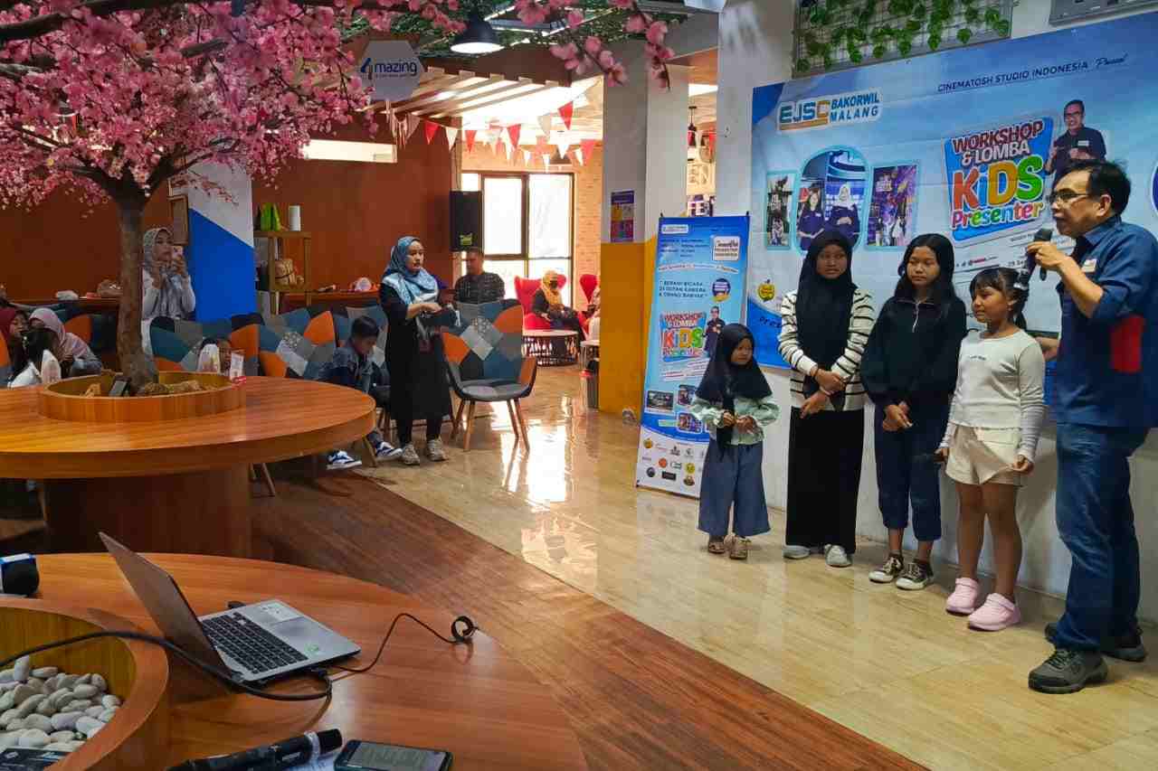 Cinematosh Kids Presenter Gelar Workshop Berani Bicara Di Depan Kamera #3