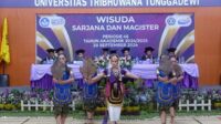 Unitri usung konsep lebih menghibur dalam wisuda ke-46, salah satunya tari tradisional. (ist) - Gelar Wisuda ke-46, UNITRI Usung Konsep Lebih Menghibur