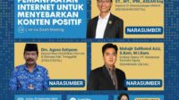 Webinar Kominfo di Trenggalek, Bahas Pemanfaatan Internet untuk Sebar Konten Positif
