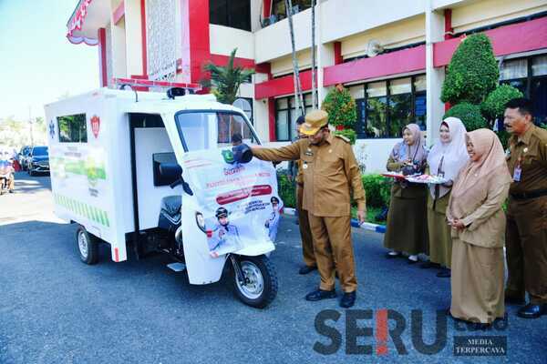 Optimalkan Akses Layanan Kesehatan Masyarakat, Bupati Sumenep Berikan Bantuan 18 Motor Pusling